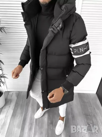 Мъжко дълго зимно яке Елеганс модел 2025г