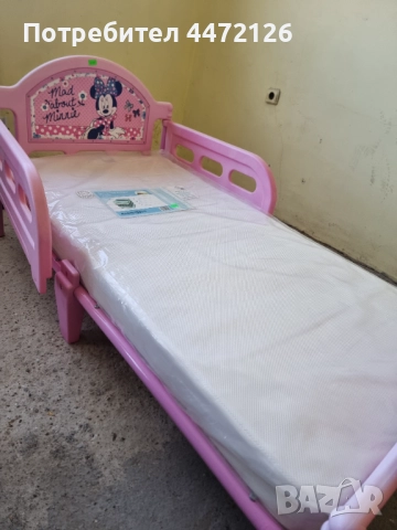 Детско легло с матрак, снимка 4 - Бебешки легла и матраци - 52155644