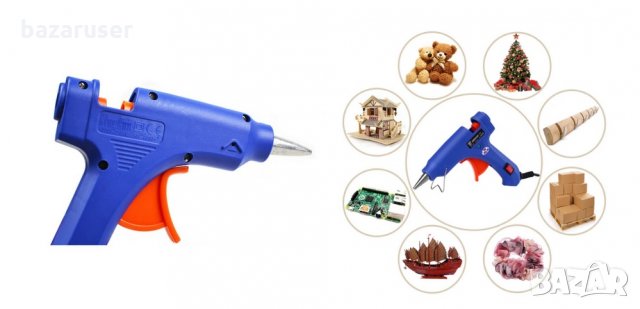 Пистолет орещ силикон малък 20W -3110/260830, снимка 3 - Аксесоари и консумативи - 31129923