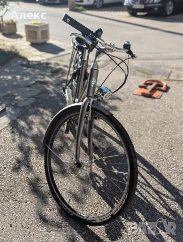 Електрически велосипед Bianchi, E-Spillo Classic City Lady, 28'' - НОВО + 2 г. гаранция!, снимка 3 - Велосипеди - 56082142