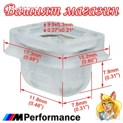 20 бр. Нови Щипки за тапицерия на вратите на автомобила за BMW 3 Series E46 E90 E91 E92 E93 E53 5141, снимка 5 - Аксесоари и консумативи - 48769797