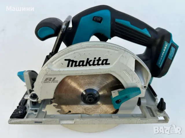 Makita DHS680 - Безчетков ръчен циркуляр 2x18V 5.0Ah, снимка 2 - Циркуляри - 55884933
