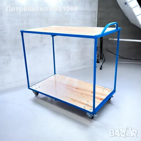 Индустриална транспортна количка / сервизна количка – ръчна изработка