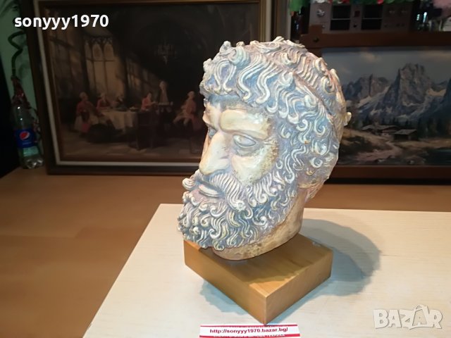 поръчан-БЮСТ ГЛАВА ЗА КОЛЕКЦИЯ ДЕКОР 0507220941, снимка 3 - Антикварни и старинни предмети - 37290392