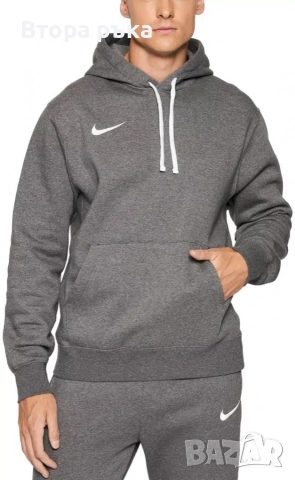 Nike fleece горнище мъжка оригинален , снимка 3 - Спортни дрехи, екипи - 53036828