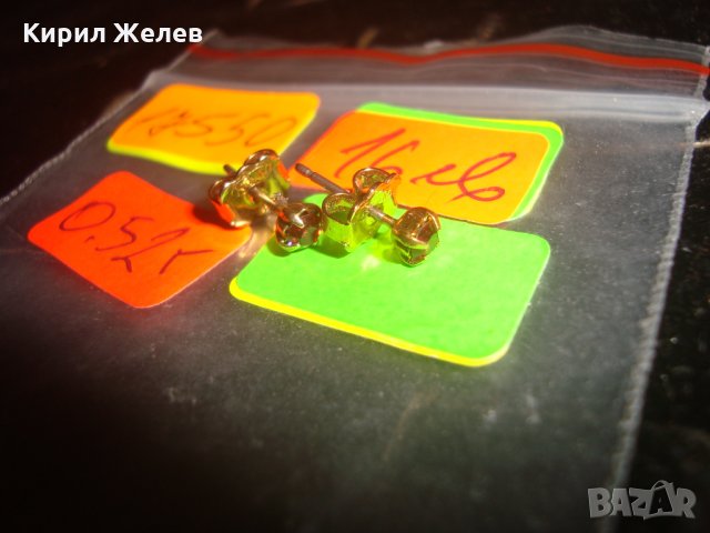 AVON КЛАСИЧЕСКИ КРАСИВИ МАРКОВИ ОБЕЦИ ЕЙВЪН с ФАСЕТИРАН ГРАНАТ и ПОЗЛАТА 17550, снимка 4 - Обеци - 31246869