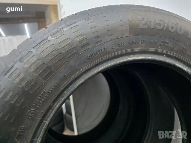 4бр летни гуми 215/60/17 CONTINENTAL L06630 , снимка 6 - Гуми и джанти - 56073059
