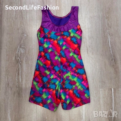 Трико за акробатика, гимнастика 12-14 г, снимка 2 - Художествена гимнастика - 52502520