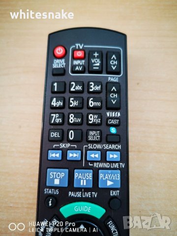 Panasonic N2QAYB000616, Remote control for BluRay Recorder, дистанционно за блу рей плеъри и рекор, снимка 2 - Дистанционни - 31250727