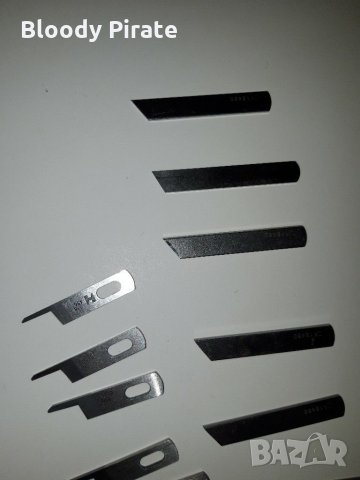Оригинални ножове за оверлог, снимка 3 - Резервни части за машини - 31183541