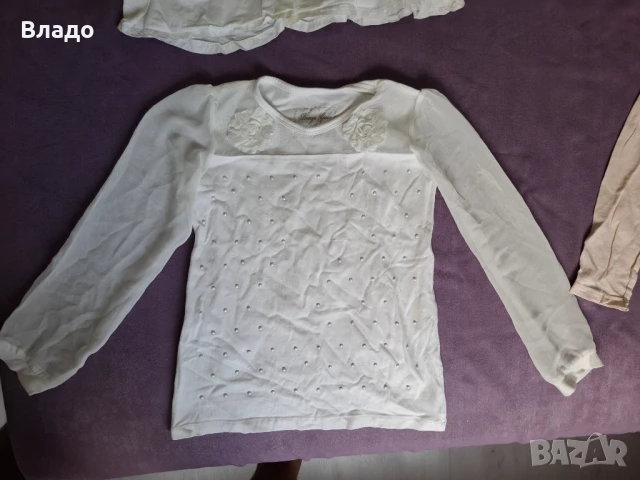 детски блузки с дълъг ръкав 6-7 г., снимка 7 - Детски Блузи и туники - 50579341