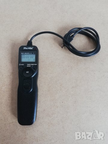 Дистанционен спусък с таймер Phottix TR-90 за Canon, снимка 2 - Чанти, стативи, аксесоари - 42037964