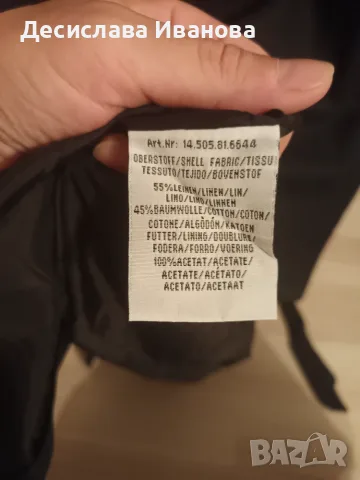 Дамска ленена рокля Esprit S, снимка 6 - Рокли - 56156536
