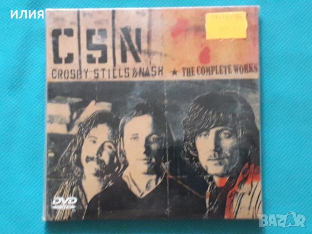 Crosby, Stills & Nash – The Complete Works(1 CD + 2 DVD-Video)(Paper Sleeve)(Folk Rock,Country Rock), снимка 1 - CD дискове - 42661335