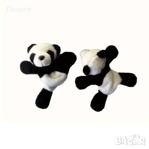 Плюшена Панда с магнити, снимка 9 - Декорация за дома - 54137630