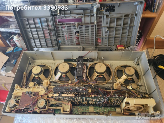 SHARP GF-777, снимка 12 - Радиокасетофони, транзистори - 54317504