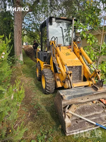 услуги с мини  комбиниран багер jcb 1cx