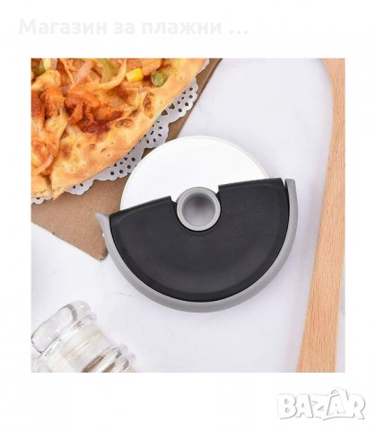 КРЪГЪЛ НОЖ ЗА РАЗРЯЗВАНЕ НА ПИЦА - код 2994, снимка 4 - Прибори за хранене, готвене и сервиране - 34140712