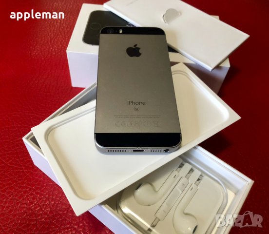 Apple iPhone SE 32Gb Space Gray Фабрично отключен Айфон телефон, снимка 6 - Apple iPhone - 30286617