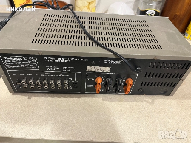 Tehnics SU-Z2, снимка 6 - Ресийвъри, усилватели, смесителни пултове - 52793150