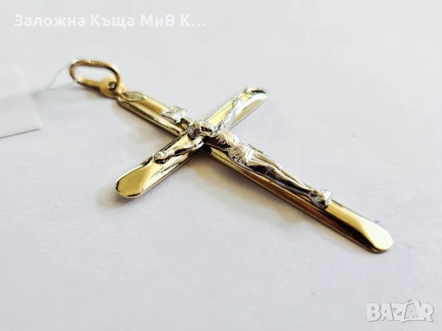 Златна висулка 2.68гр 04442-26, снимка 2 - Колиета, медальони, синджири - 56150898