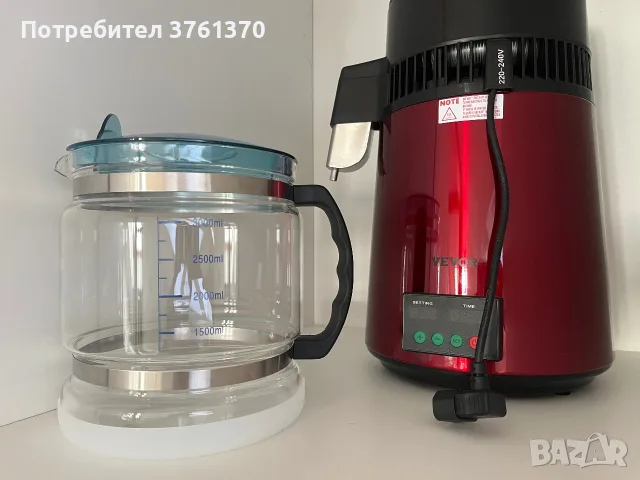 Дестилатор VEVOR 4 l, снимка 3 - Други - 56447401