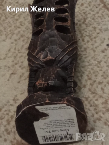 Статуетка на Тики 51709, снимка 4 - Антикварни и старинни предмети - 52044500