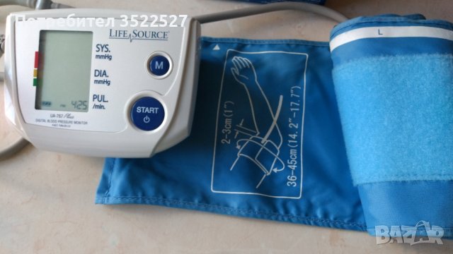 Електронен апарат за измерване на кръвно налягане и пулса , снимка 4 - Друга електроника - 39724887