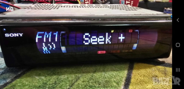 Sony авто касетофон с управление на CD Changer 