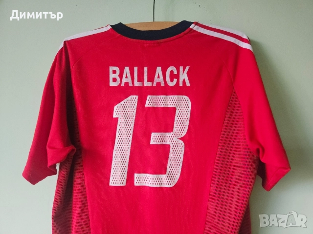 Adidas Michael Ballack Bayern Munich #13 2001 Soccer Jersey Shirt L football футболна тениска джърси, снимка 9 - Футбол - 52059670