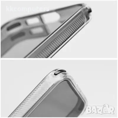 Калъф силикон Matrix / Черен-прозрачен / за Samsung A16 Баркод : 3131684, снимка 4 - Калъфи, кейсове - 49164235