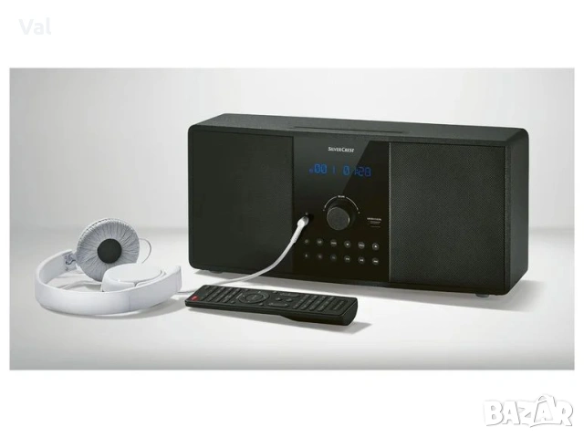 Нова микро стерео уредба със CD, FM и DAB+ радио, Bluetooth, USB, снимка 5 - Аудиосистеми - 54221531