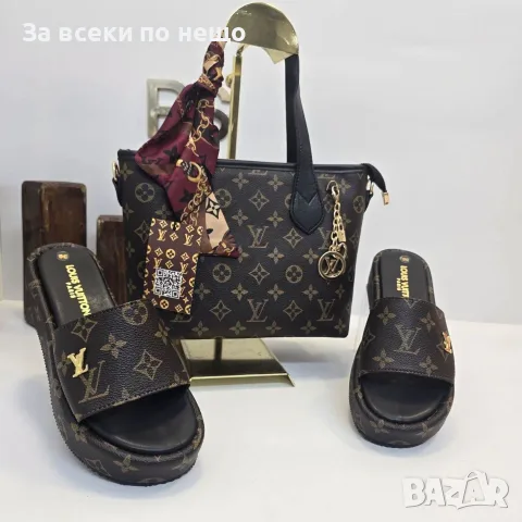Louis Vuitton Дамски Чехли Луис Витон Код SEM-18, снимка 6 - Чехли - 55710586