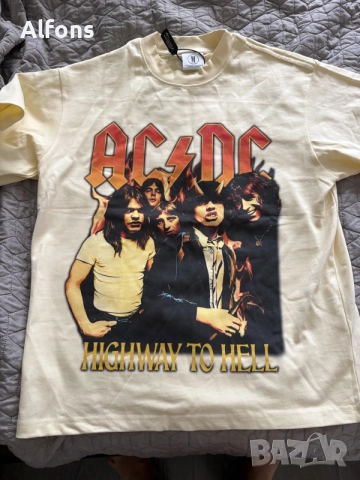 Блуза с къс ръкав AC DC