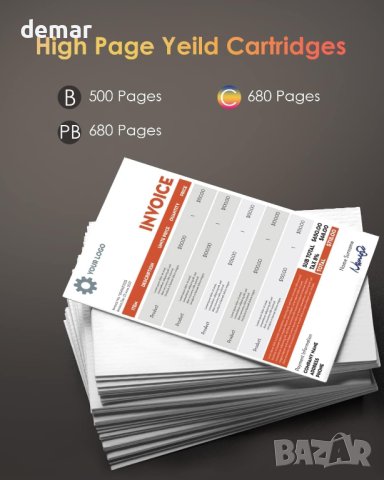 570 571 XL касети с мастило, съвместими за Canon PGI-570XL CLI-571XL, снимка 3 - Принтери, копири, скенери - 42330344