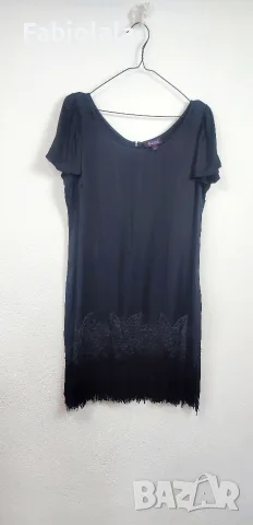 Hale Bob silk stretch dress L , снимка 7 - Рокли - 56149688