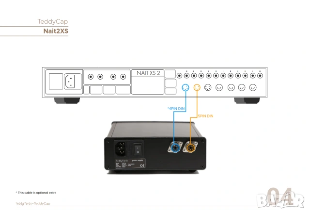 Teddy Pardo Teddy Cap за Naim XS / XS2 / Supernait, снимка 3 - Ресийвъри, усилватели, смесителни пултове - 53076120