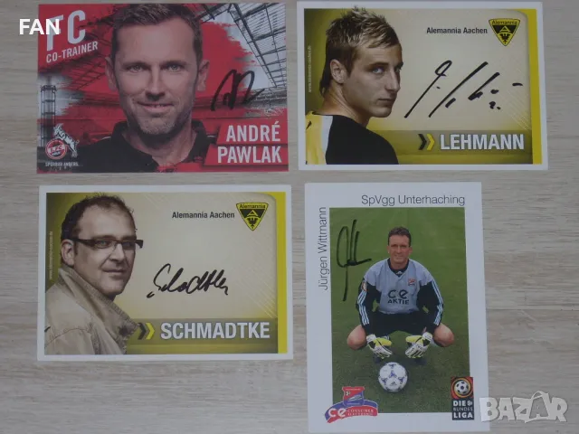 Kартички с автентични автографи от Бундеслигата Байерн Мюнхен, Борусия Дортмунд, Щутгарт, Вердер, снимка 8 - Фен артикули - 48639017