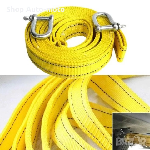 Въже колан за теглене Automat – здраво въже до 8 тона, 4м, снимка 3 - Аксесоари и консумативи - 51691779