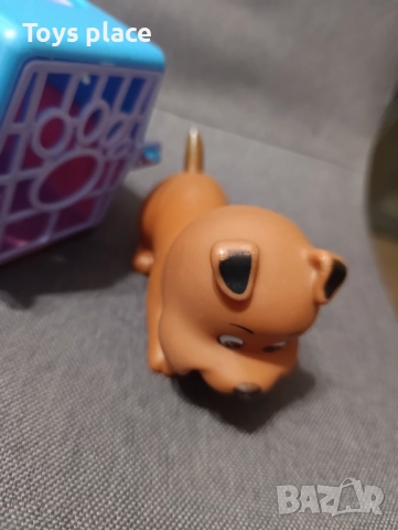 Куче с клетка за пренасяне , снимка 2 - Фигурки - 52659163