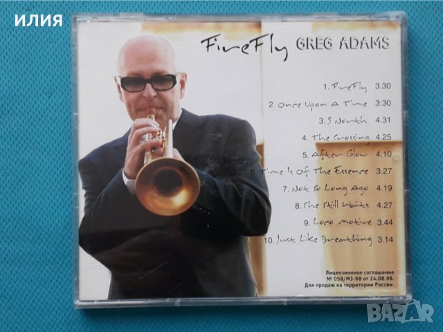 Greg Adams – 2004 - Firefly(Jazz), снимка 6 - CD дискове - 42880830