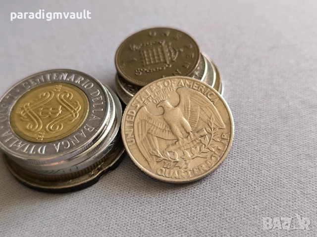 Монета - САЩ - 1/4 (четвърт) долар | 1983г.