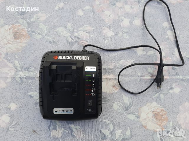 Зарядно за литиево йонни батерии  Black decker , снимка 6 - Други инструменти - 42759520