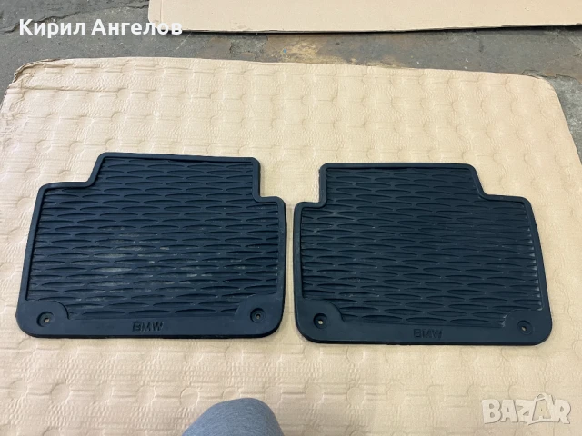 Задни оригинални гумени стелки за BMW E46 (седан и комби)