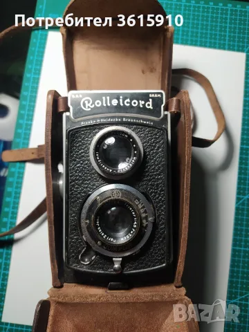 Фотоапарат ROLLEICORD от ранно поколение Carl Zeiss Jena от 1936 до 1938г.