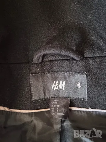 Палто на H&M с вълна, снимка 3 - Палта, манта - 56414889
