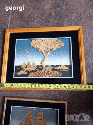 3d картини от корк    11/4, снимка 2 - Картини - 44680413