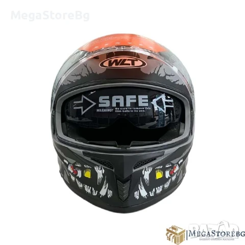 Каска за мотор 108 - размер XL - Matt Grey 2 , снимка 5 - Аксесоари и консумативи - 50576793