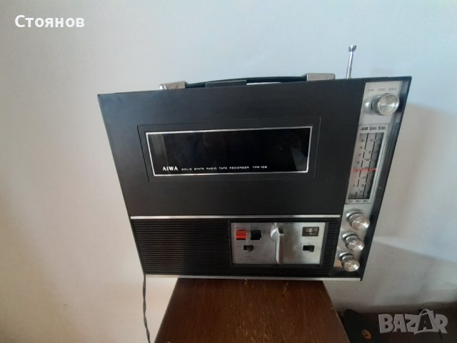 AIWA SOLID STATE RADIO TAPE RECORDER TPR 102 Japan, снимка 15 - Радиокасетофони, транзистори - 38122910