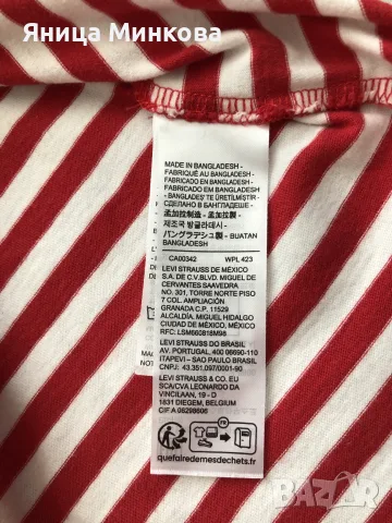 Дамска тениска Levi’s, снимка 10 - Тениски - 55713460